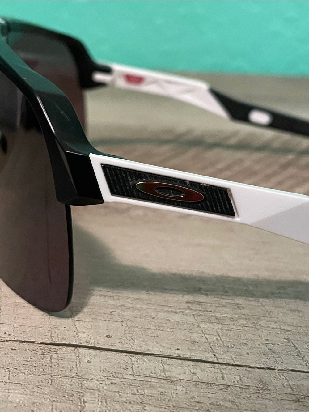 Oakley Sutro Lite with Prizm Shield-Style Sunglasses in Black and White - Picture 2 of 11